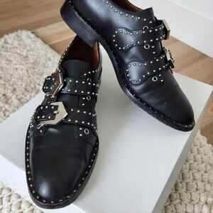 Givenchy Womens Monkstrap Loafers Size 9 US